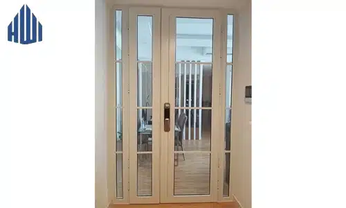 Pintu Upvc custom dengan smart handle
