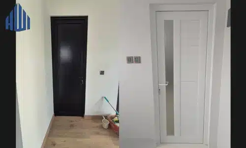 Contoh Model Pintu uPVC Kamar Tidur