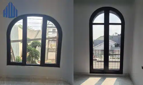 Jendela Bending uPVC