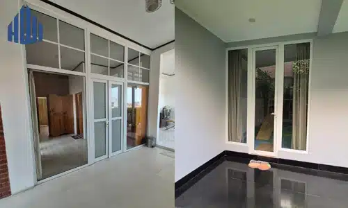 Pintu dan jendela uPVC memiliki harga yang bervariasi