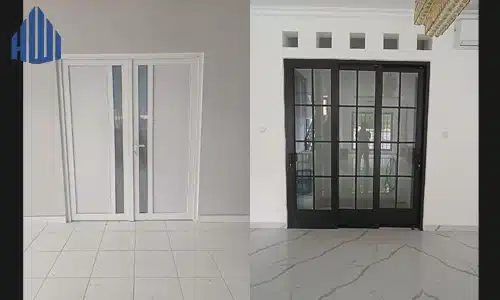 Produsen pintu uPVC bergaransi dan berkualitas