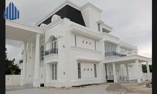 Rumah dengan kusen upvc